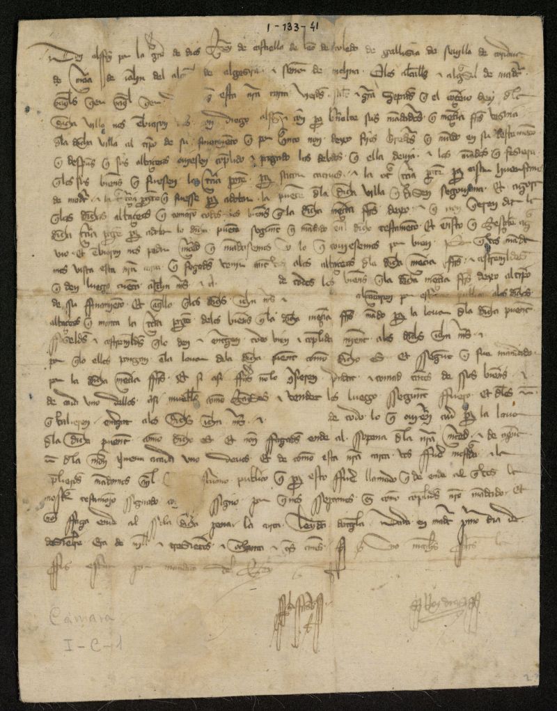 Provisin de Alfonso XI ordenando se haga efectiva la donacin que en su testamento hizo a Madrid doa Mencia Fernndez para obras en el puente de Segovia