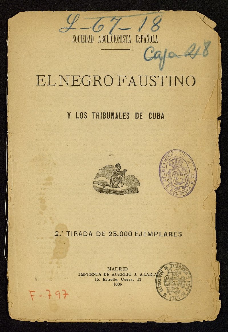 El negro Faustino y los tribunales de Cuba