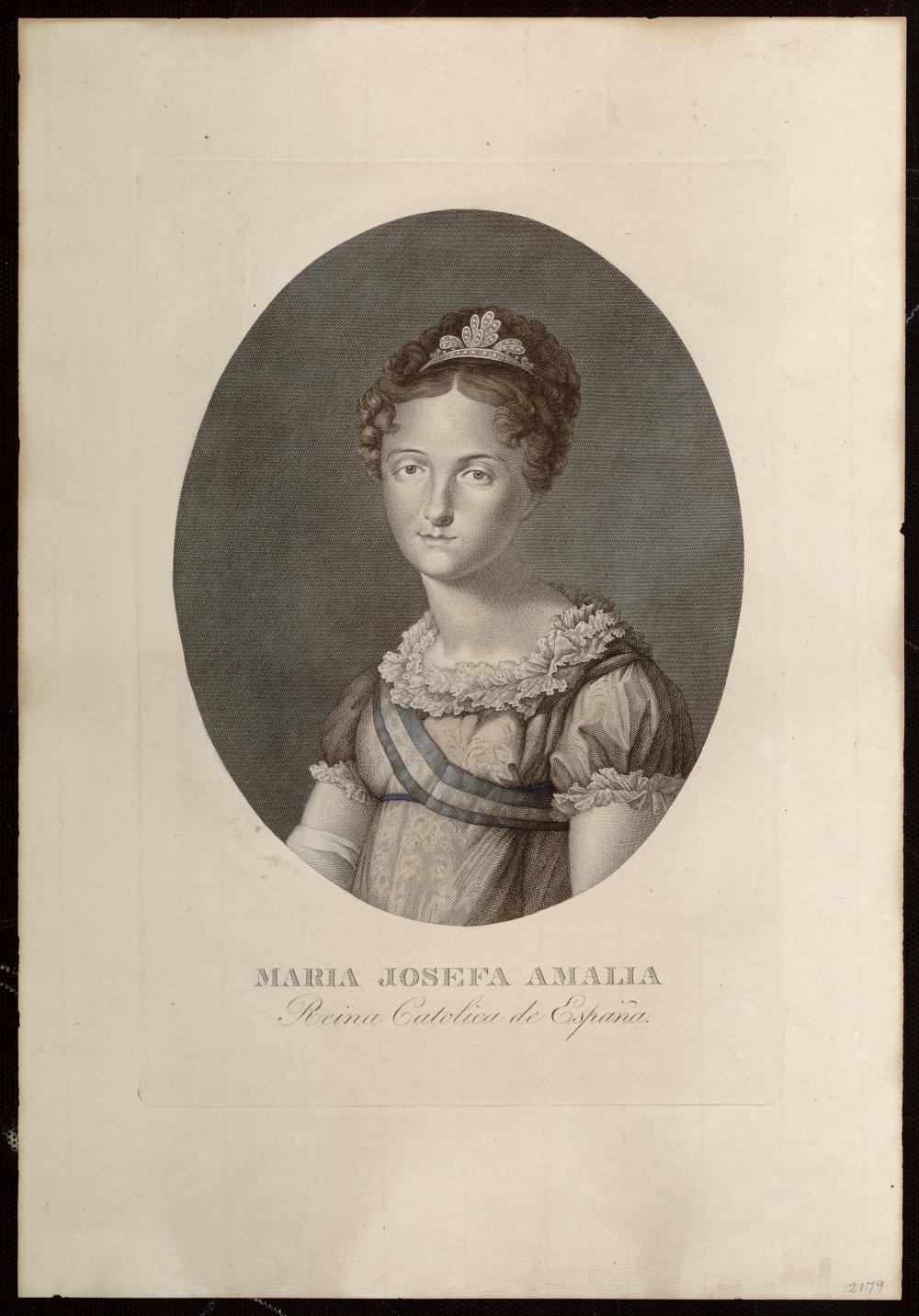 Mara Josefa Amalia, esposa de Fernando VII