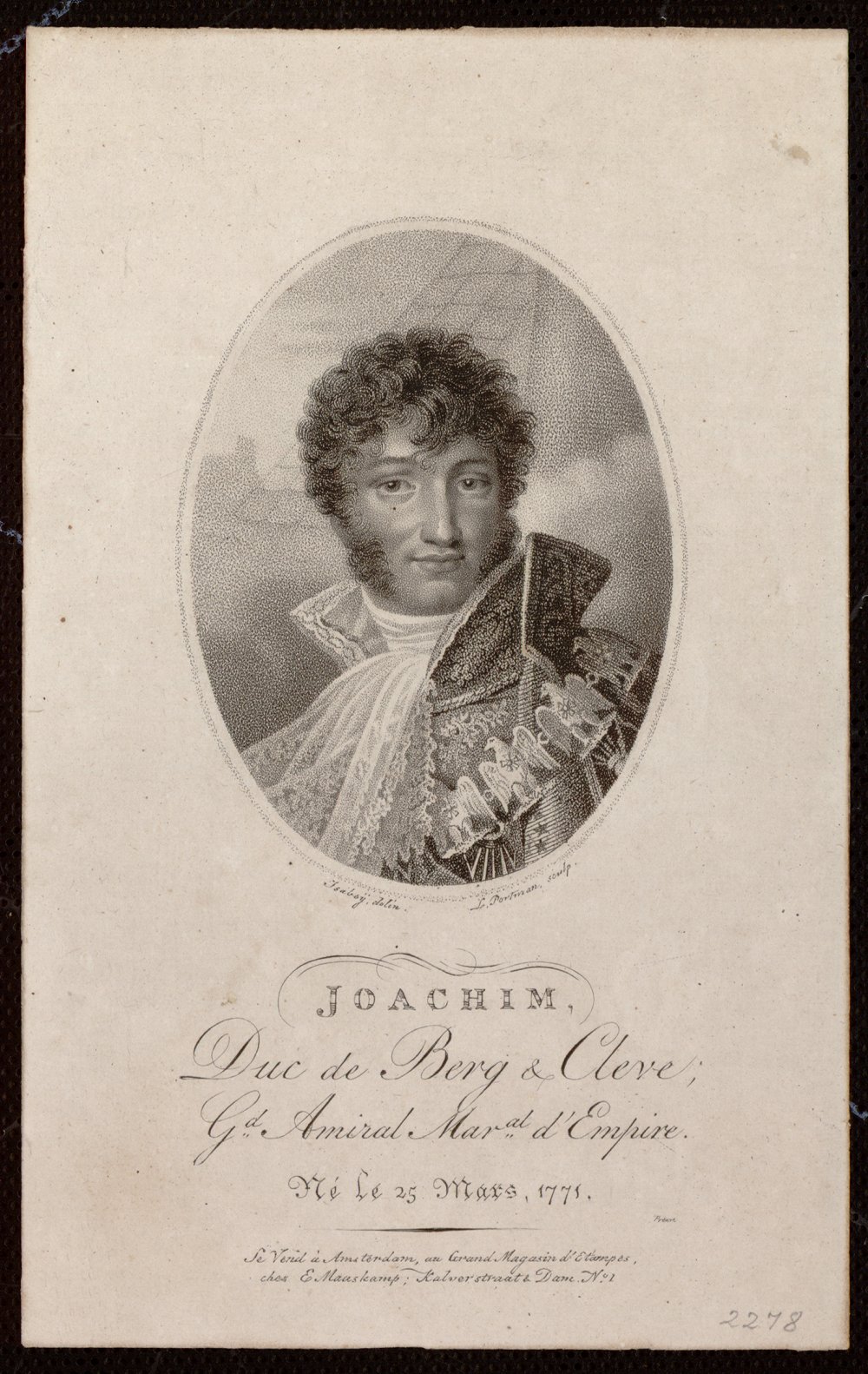 Joaqun Murat, Duque de Berg