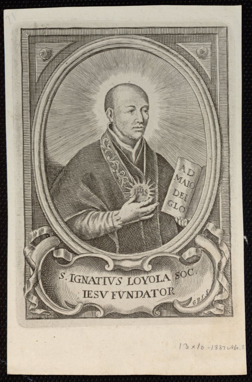 San Ignatius Loyola soc Iesu fundator