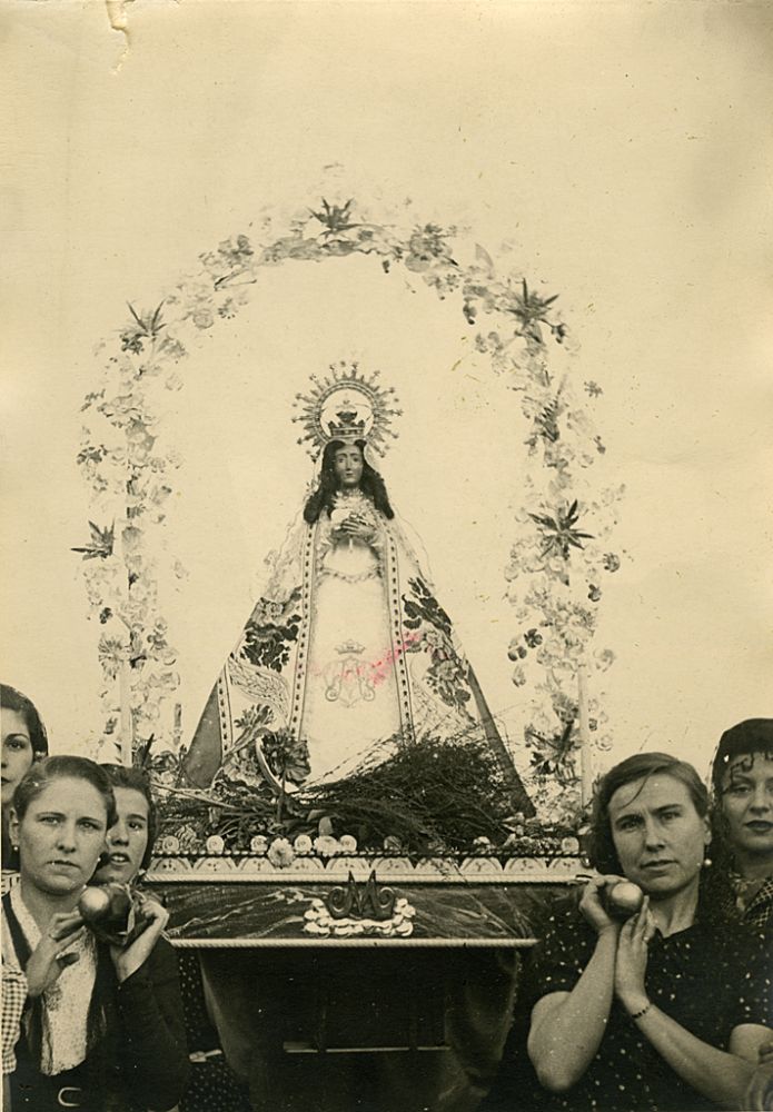 La Virgen del Buen Camino en las fiestas de Aravaca