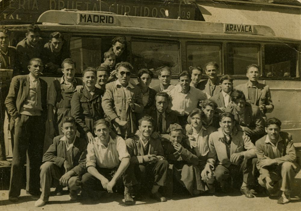 En el autobús Madrid-Aravaca