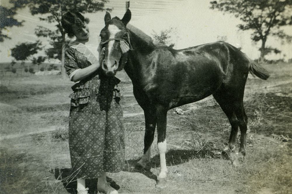 Conchita y su caballo