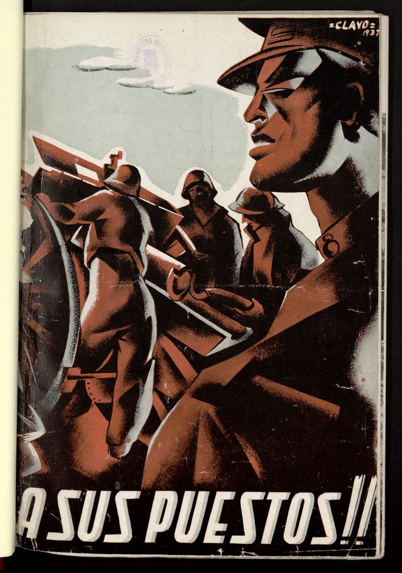 ¡A sus puestos!: revista político-militar de febrero de 1938