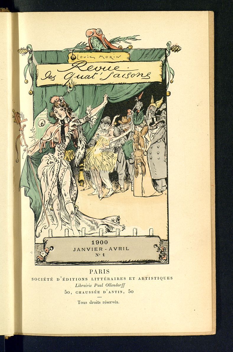 Revue des Quatsaisons : revue trimestrielle illustre. Janvier-Avril de 1900. N 1 #1