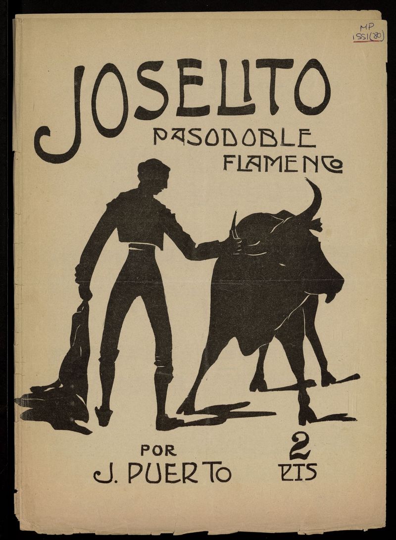 Joselito : pasodoble flamenco para piano
