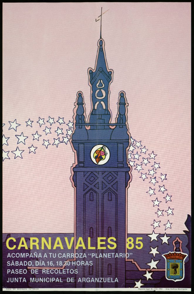 Carnavales 85. Acompaña a tu carroza «Planetario». 