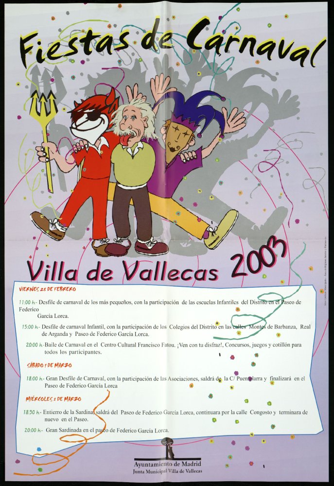 Fiestas de carnaval. Villa de Vallecas 2003