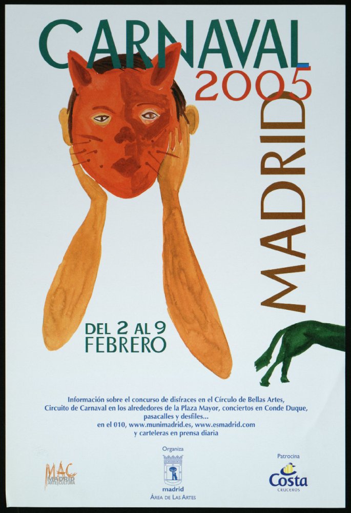 Carnaval 2005 Madrid. Del 2 al 9 de febrero. 
