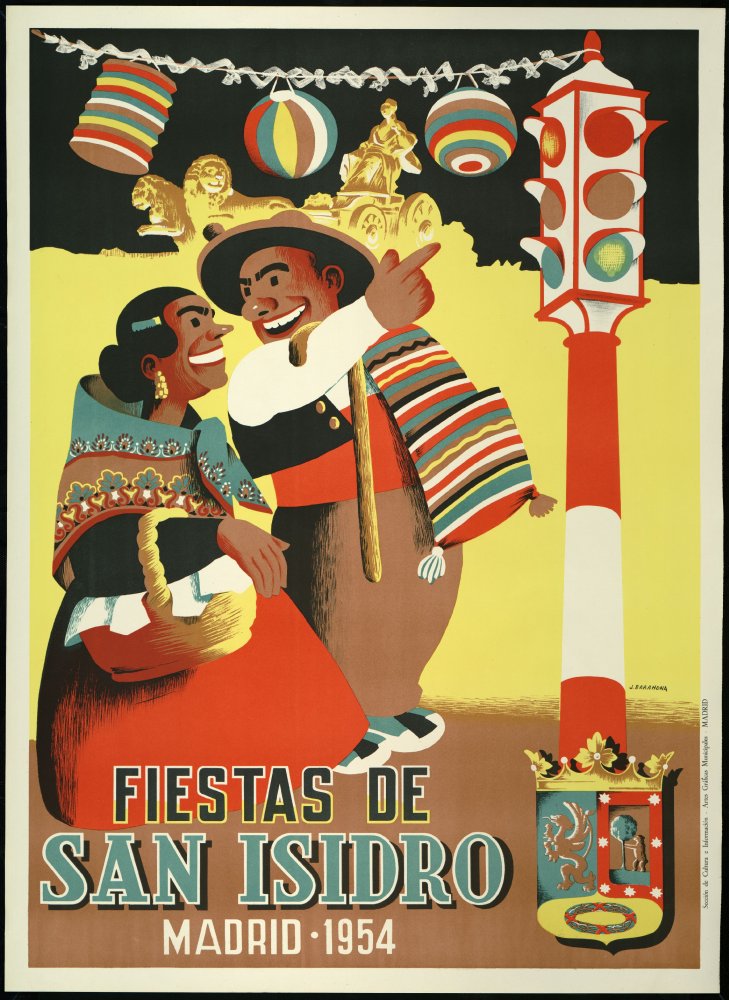 Fiestas de San Isidro Madrid 1954