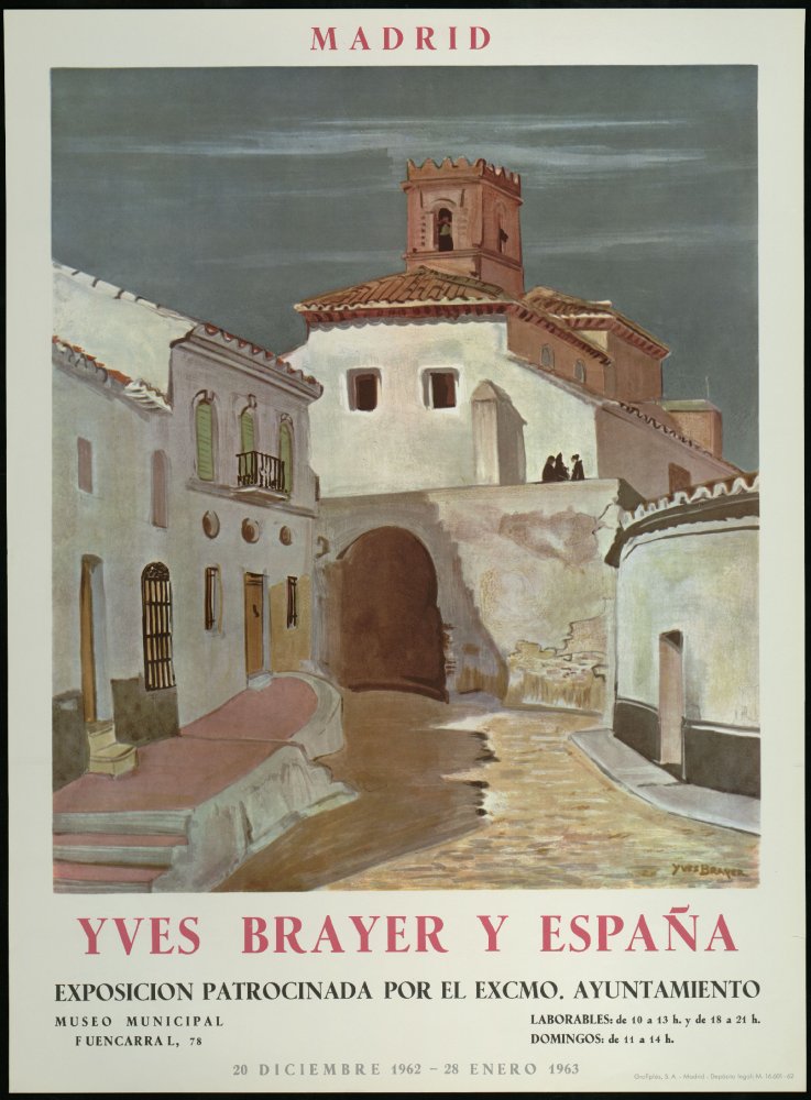Exposicin Yves Brayer y Espaa. Museo Municipal, 20 diciembre 1962-28 enero 1963
