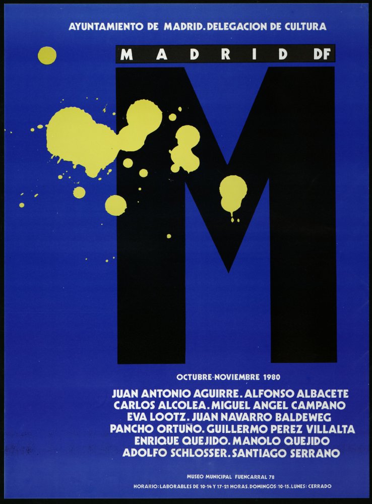 Exposicin Madrid DF. Museo Municipal, octubre-noviembre 1980