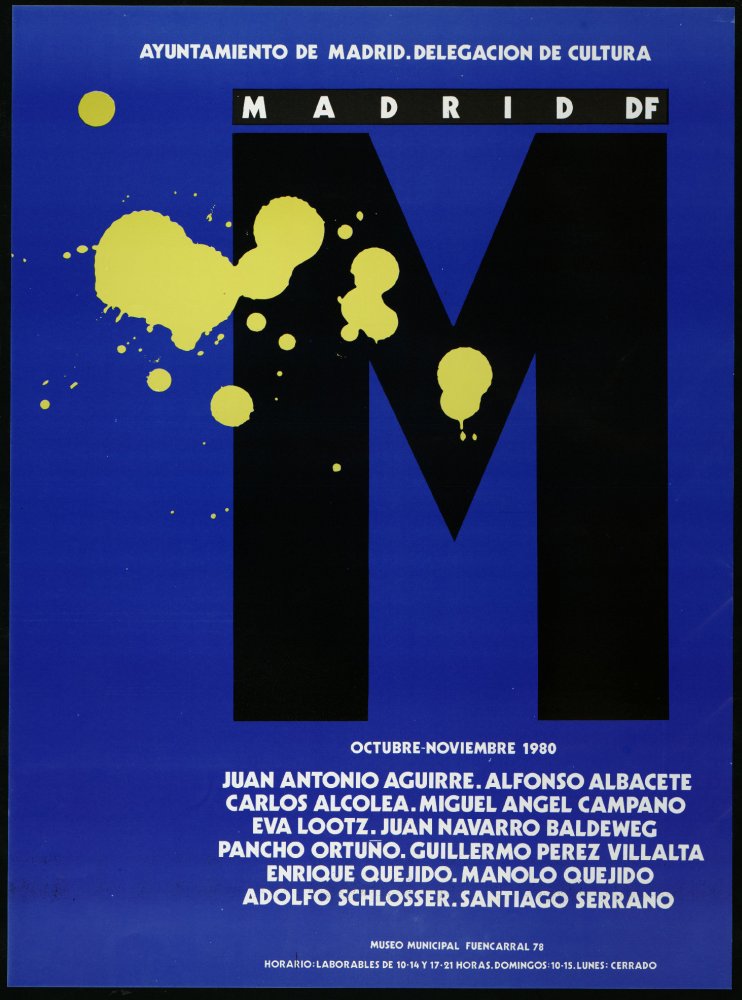 Exposicin Madrid DF. Museo Municipal, octubre-noviembre 1980