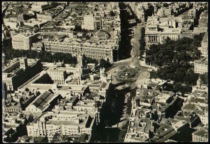 La Cibeles y calle Alcal