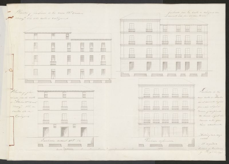 D. Juan Manuel del Hoyo, solicitando hacer varias obras en la casa de su propiedad  calle de Atocha n 28, con vuelta a la de Caizares.