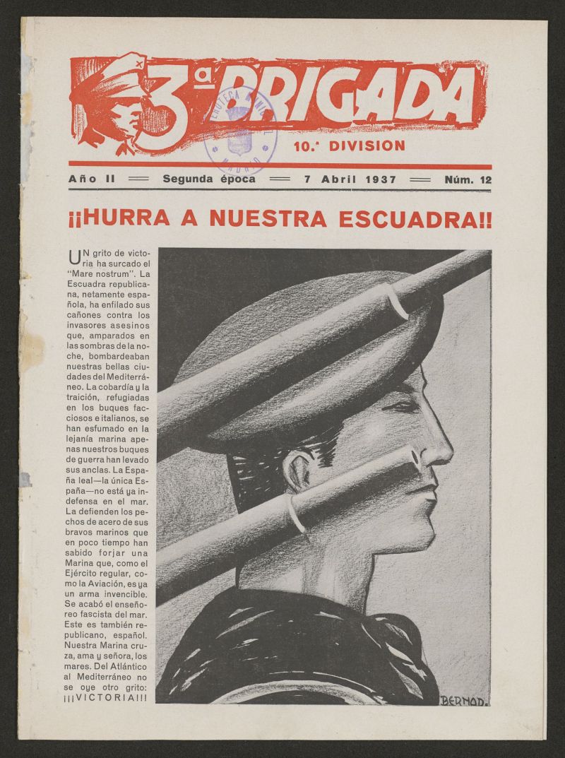 3 brigada : 10 divisin del 7 de abril de 1937