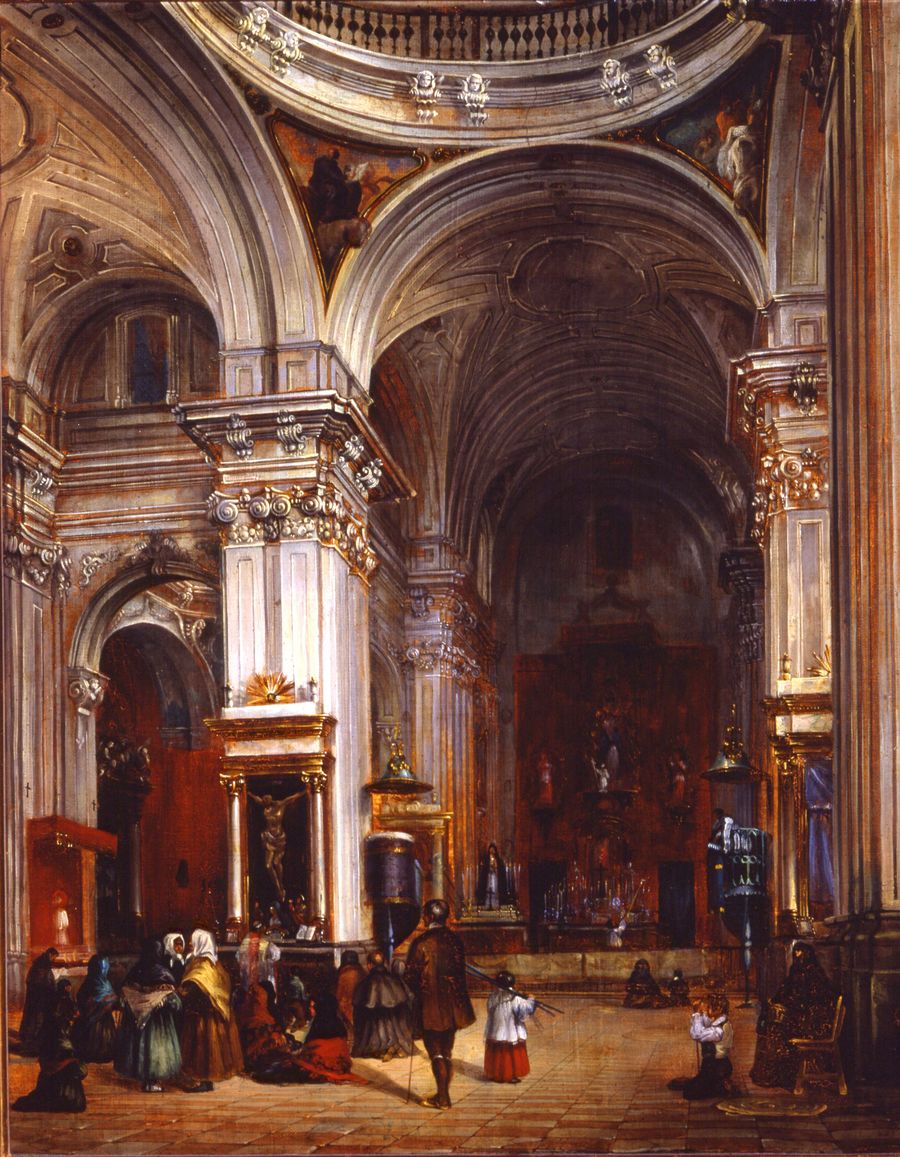 Interior de la Iglesia de San Cayetano de Madrid