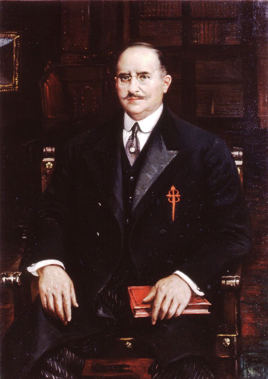 Retrato del alcalde de Madrid Jos del Prado Palacio