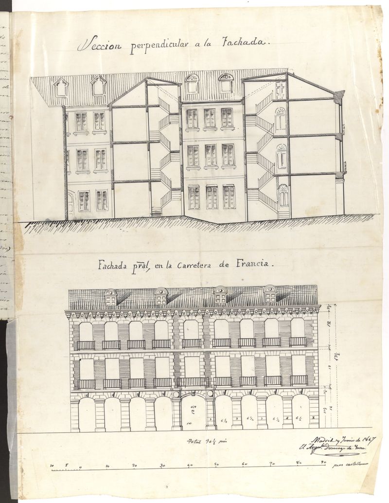 D. Juan Gonzlez, para edificar en la manzana 94, contigua a la Glorieta de Quevedo.