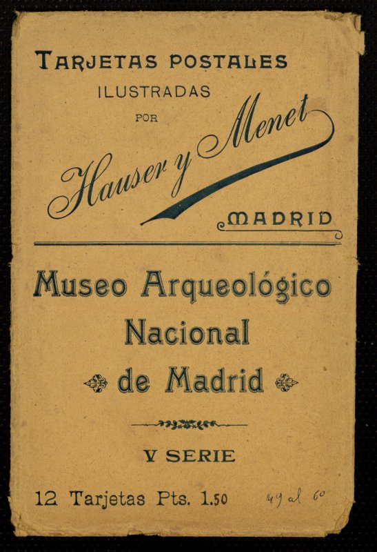 Tarjetas postales ilustradas: Museo Arqueolgico Nacional de Madrid. V serie