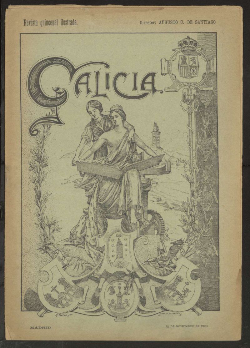 Galicia en Madrid: revista decenal ilustrada del 15 de noviembre de 1906
