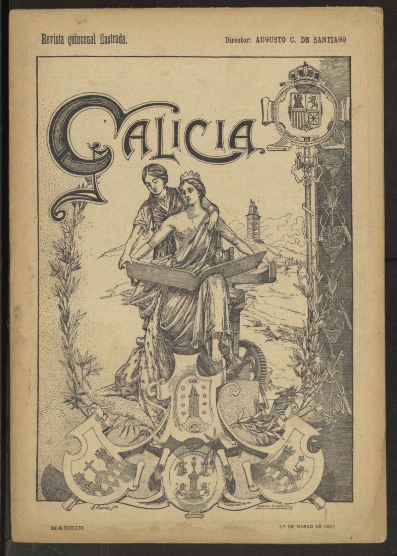 Galicia en Madrid: revista decenal ilustrada del 1 de marzo de 1907