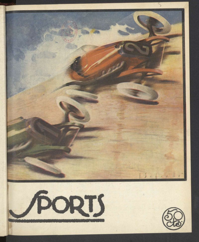 Sports: revista semanal ilustrada del 6 de noviembre de 1923