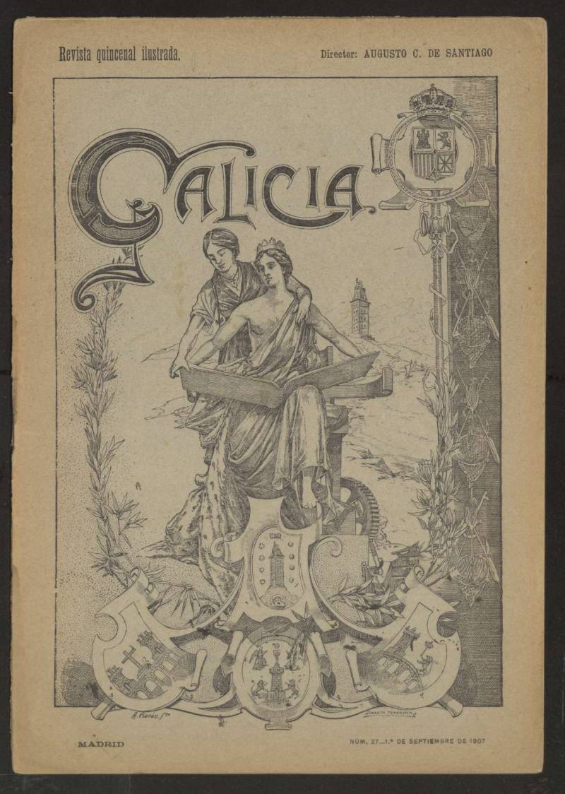 Galicia : revista quincenal ilustrada del 1 de septiembre de 1907