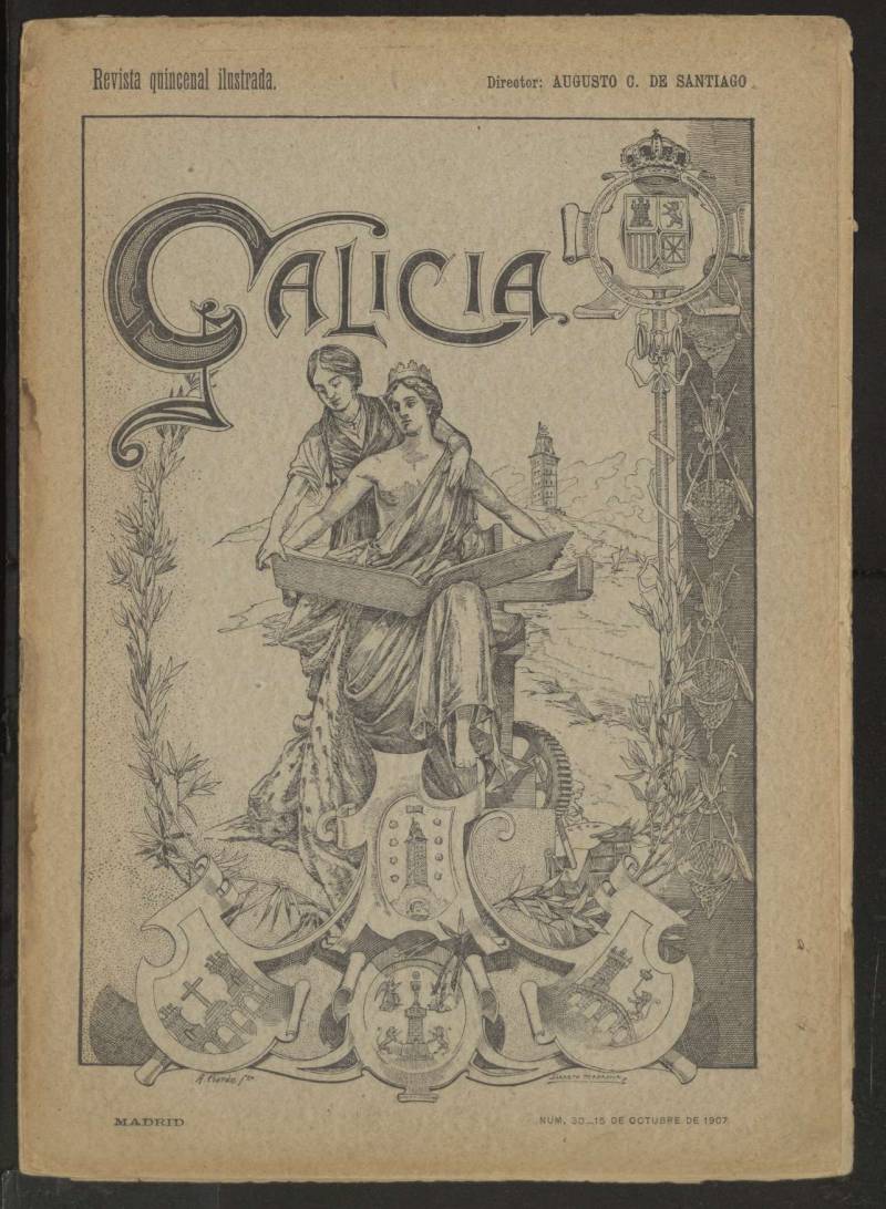 Galicia : revista quincenal ilustrada del 15 de octubre de 1907
