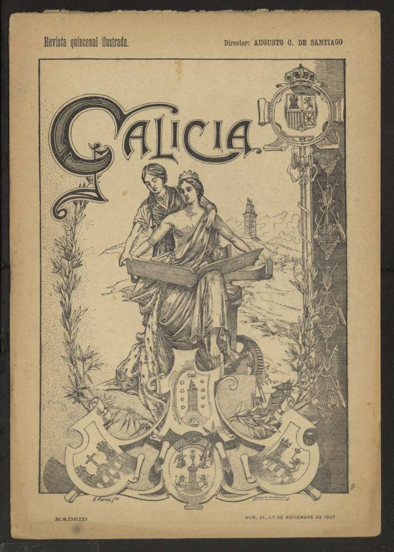 Galicia : revista quincenal ilustrada del 1 de noviembre de 1907