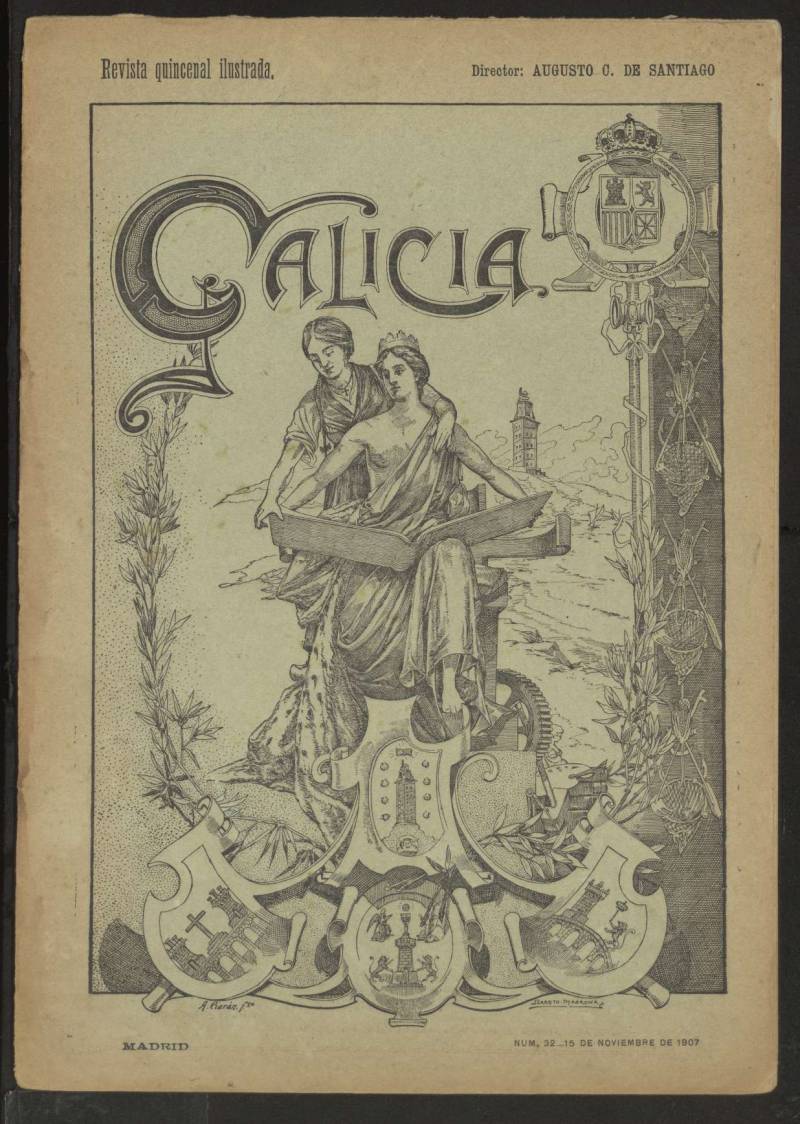 Galicia : revista quincenal ilustrada del 15 de noviembre de 1907