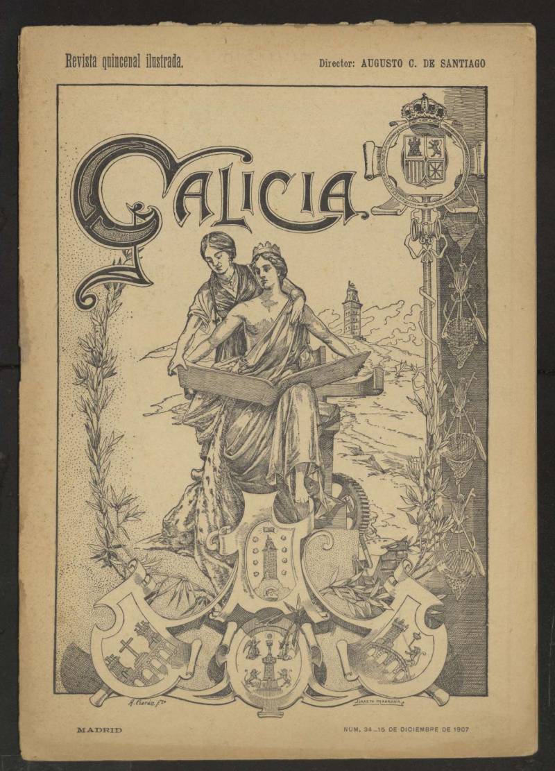 Galicia : revista quincenal ilustrada del 15 de diciembre de 1907