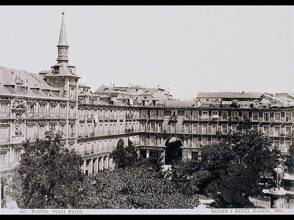 Jardines en la Plaza Mayor