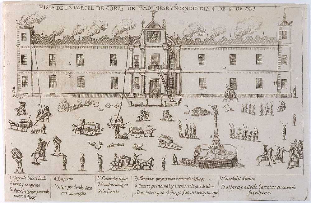Incendio de la Crcel de Corte