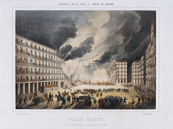 Incendio de la Plaza Mayor