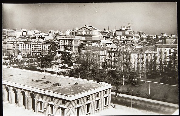 Vista panormica desde la catedral de la Almudena