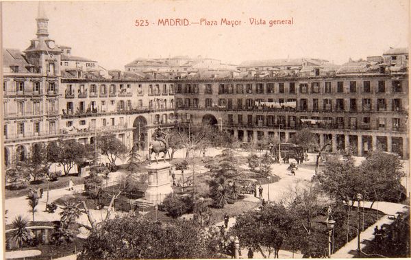 Plaza Mayor. Vista general