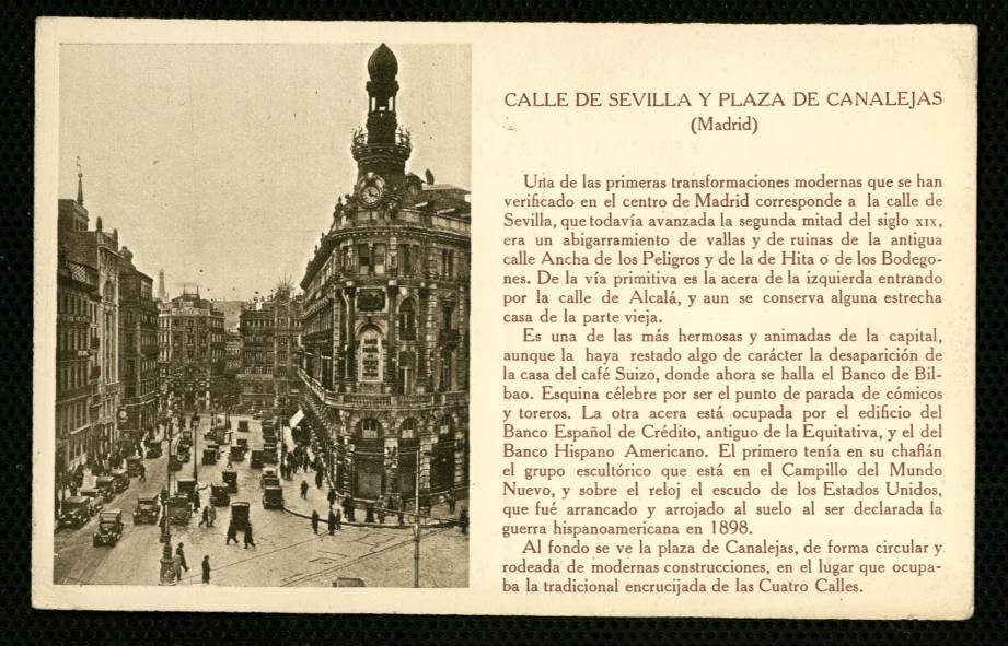 Calle de Sevilla y Plaza de Canalejas