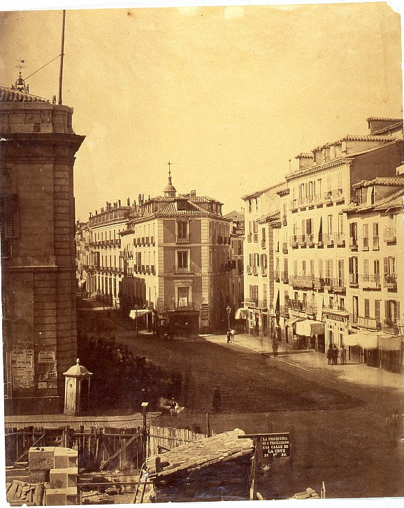Puerta del Sol antes de la reforma