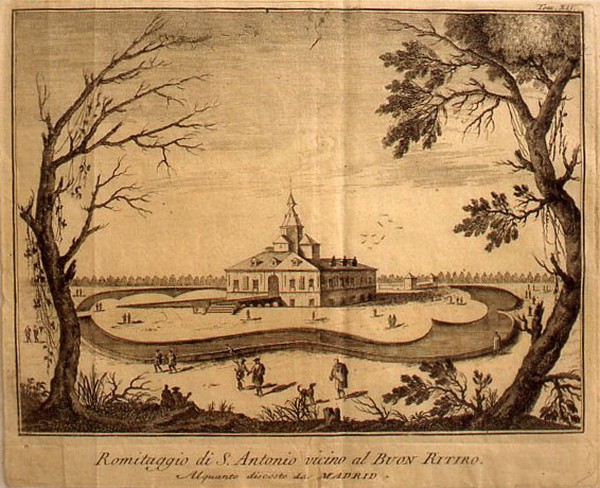 La ermita de San Antonio en el Buen Retiro. Madrid
