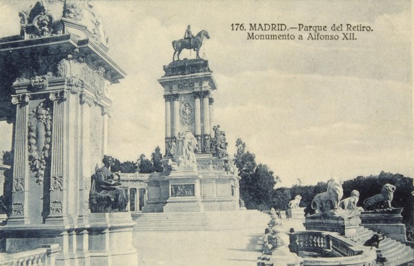 Parque del Retiro. Monumento a Alfonso XII