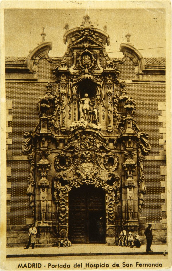 Portada del Hospicio de San Fernando