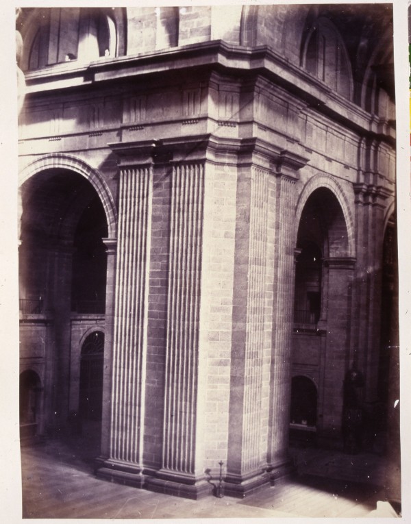 Interior de la iglesia del Monasterio de San Lorenzo (Escorial)
