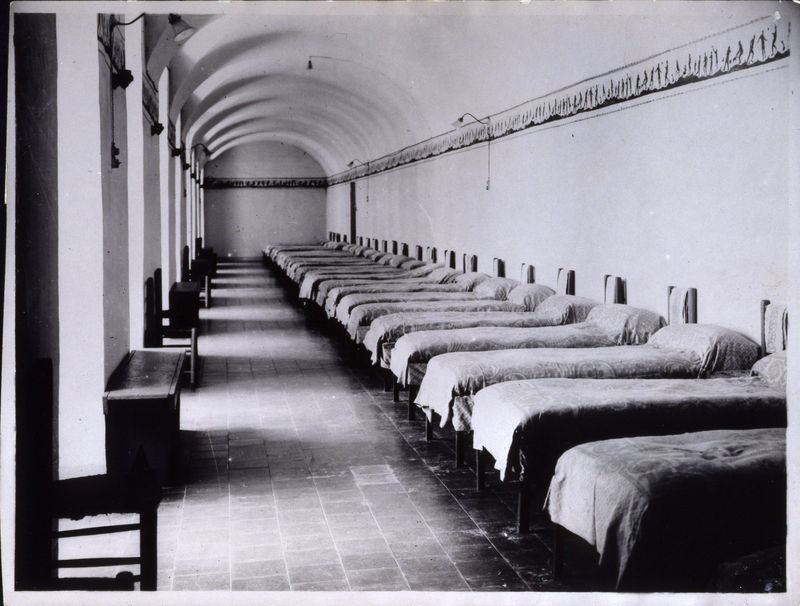 Dormitorio del Cuartel del Rosario