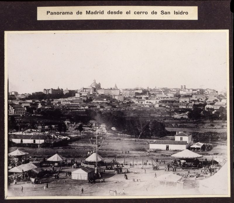 Panorama de Madrid desde el cerro de San Isidro