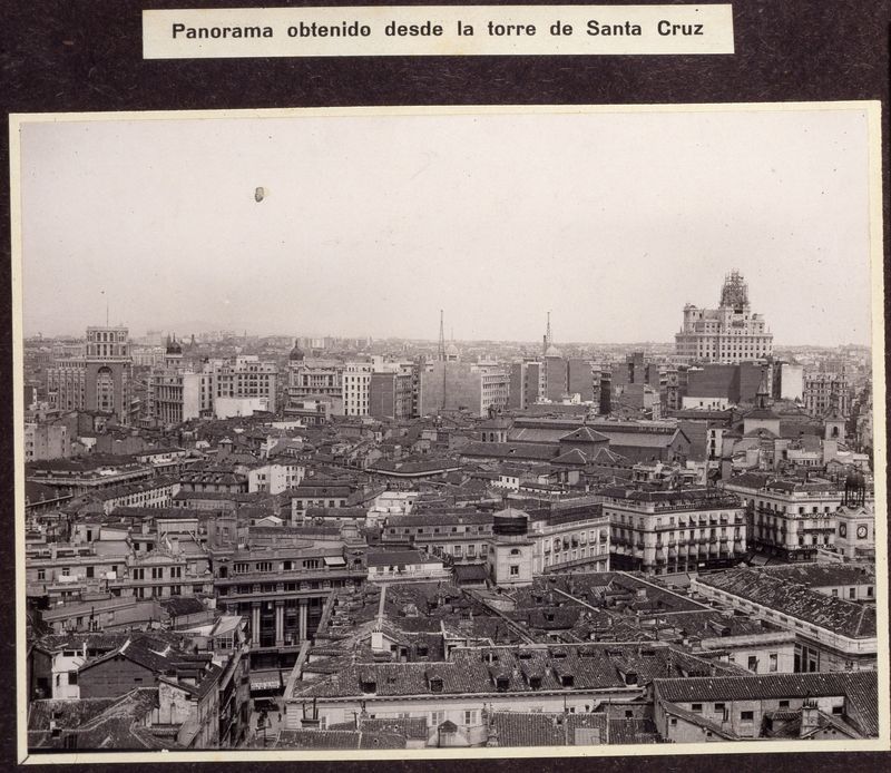 Panorama obtenido desde la torre de Santa Cruz