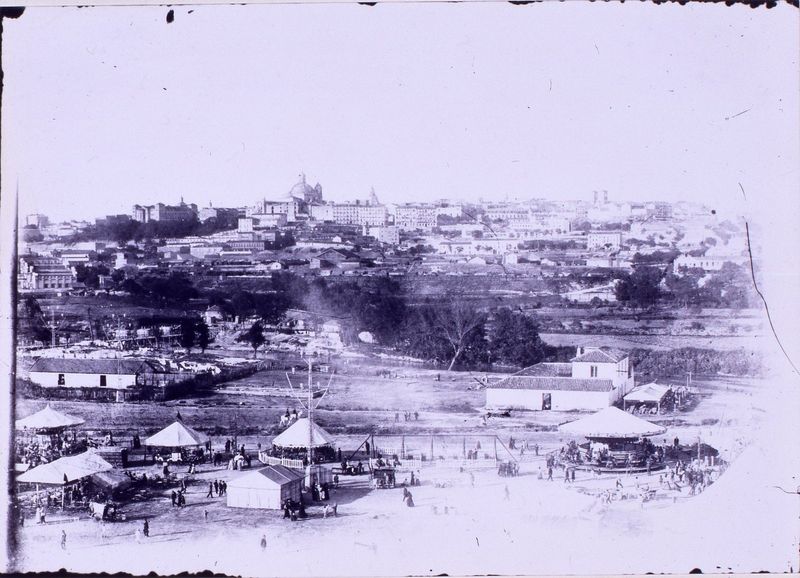 Panorama de Madrid desde el cerro de San Isidro