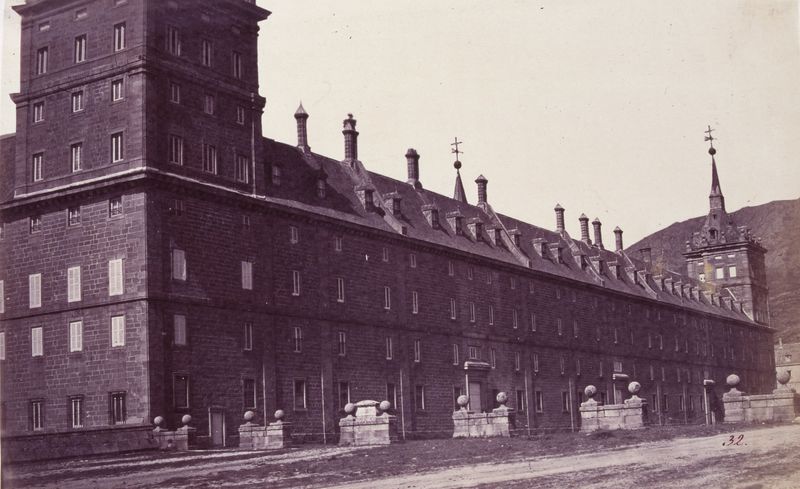 Fachada del Norte del Monasterio de San Lorenzo (Escorial)