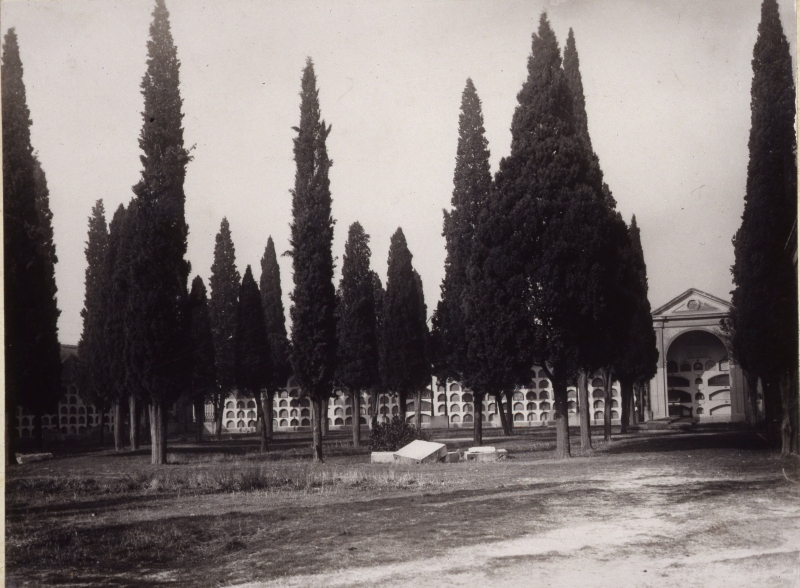 Patio del antiguo cementerio de San Martn, San Ildefonso y San Marcos